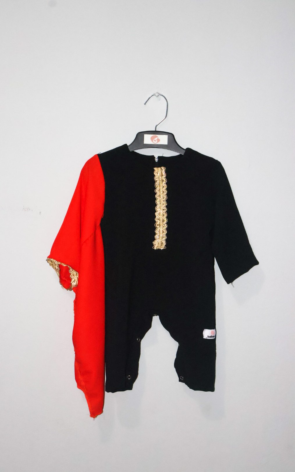 2025/03/1000359796.jpg Two Tone Abaya Romper