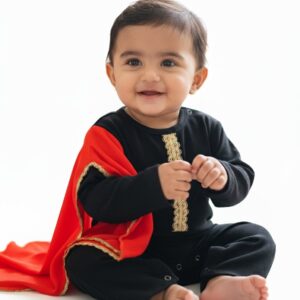 Two Tone Abaya Romper